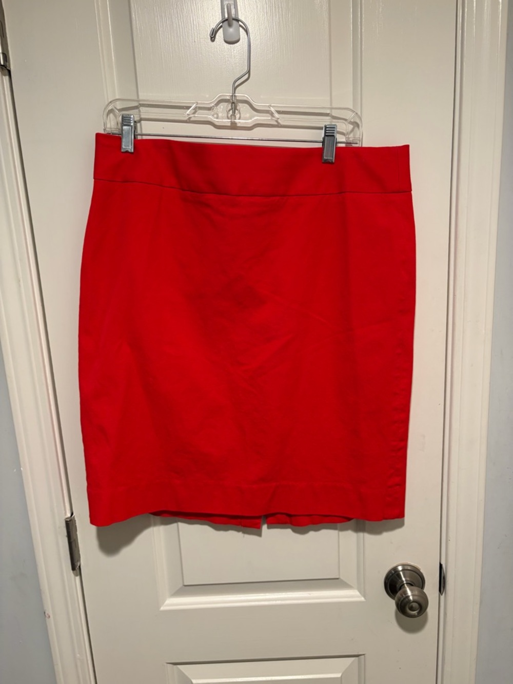 Banana Republic Bright Red Pencil Skirt